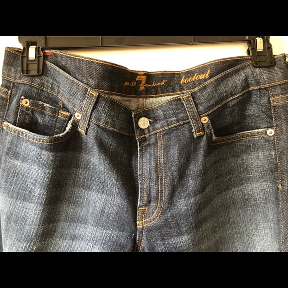 Bootcut 7 For All Mankind Jeans W32 L34 - Picture 3 of 7
